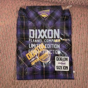 NWT DIXXON SPEEDWAY MOTORS ~ Men’s XL ~ Limited Edition 💜 Purple & Yellow 💜